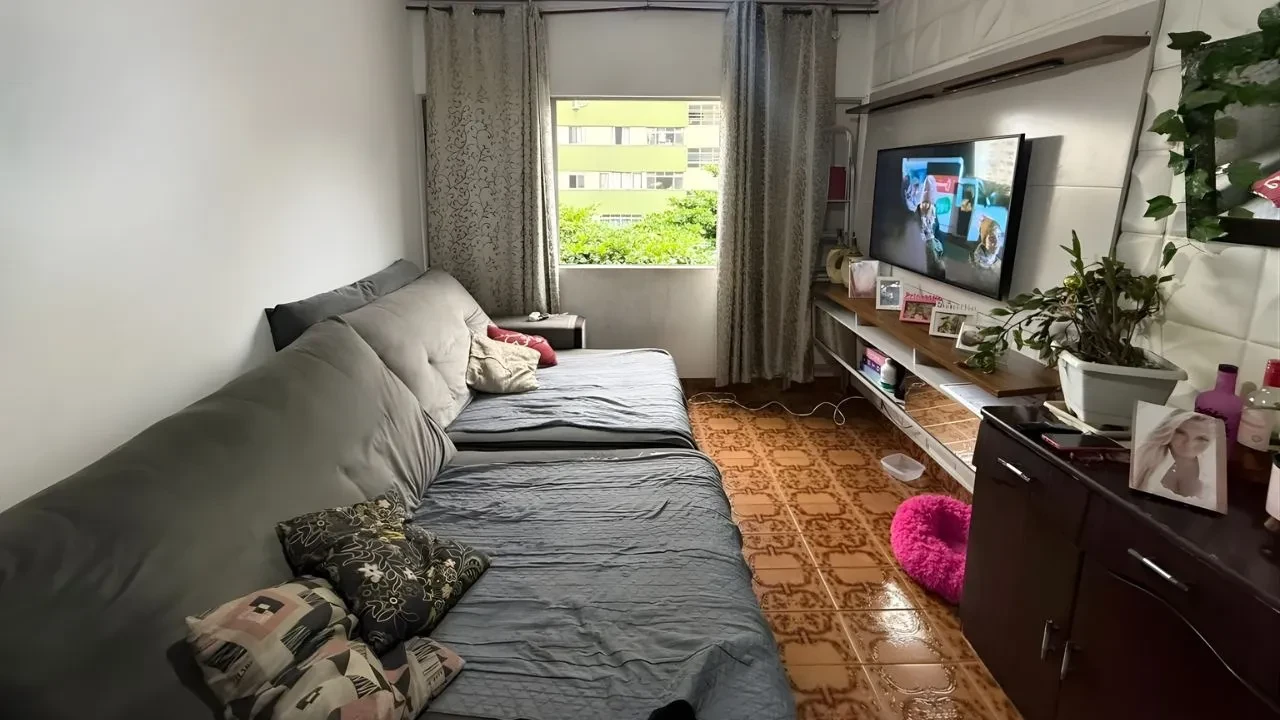 Imagem Apartamento com 3 Quartos à Venda, 75 m² em Encruzilhada - Santos