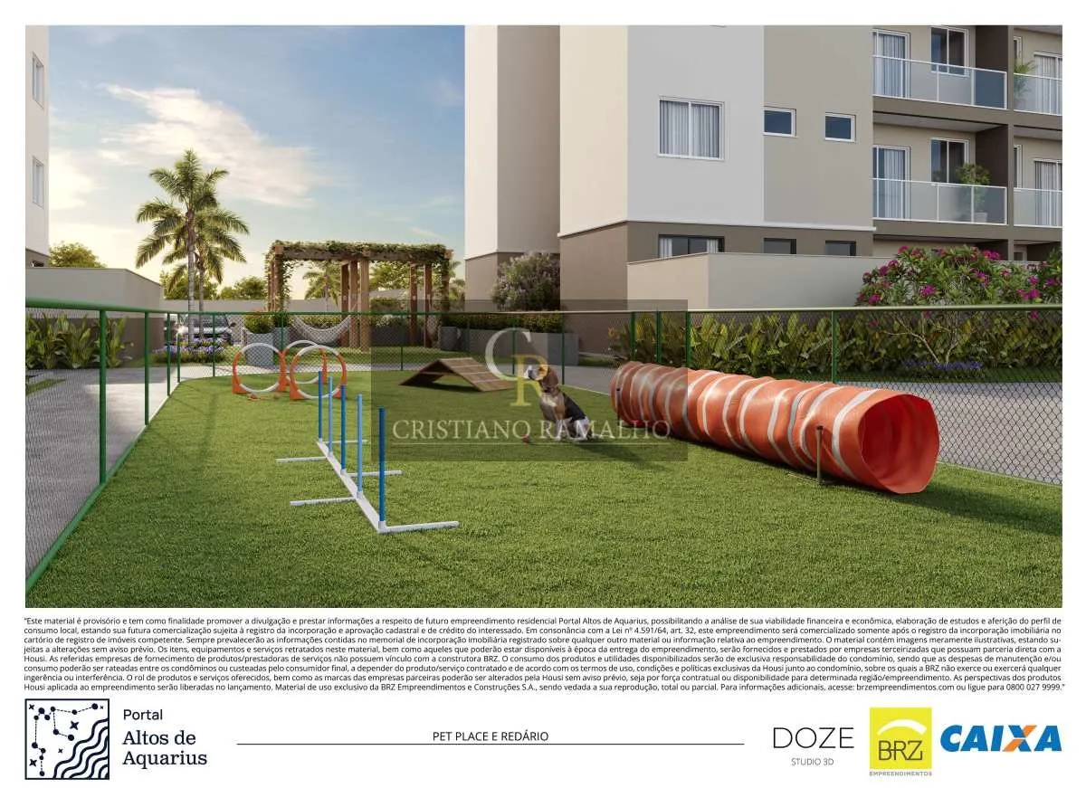 Imagem Apartamento à venda em São Pedro da Aldeia, com 2 quartos (1 suíte), 53,57m2
