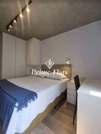 Imagem Flat disponível para locação no Condominio Edificio Flat London Residence Service no Jardim Paulista, com 42m², 1 dormitório e 1 vaga