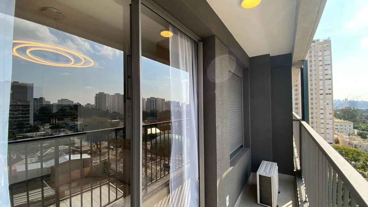 Imagem Apartamento com 1 Quarto para alugar, 37m² - Santo Amaro