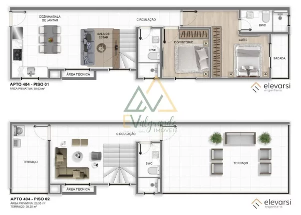 Imagem Apartamento à venda no bairro Centro - Pinhais/PR