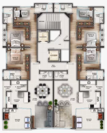 Imagem APARTAMENTO RESIDENCIAL em Itapema - SC, Meia Praia