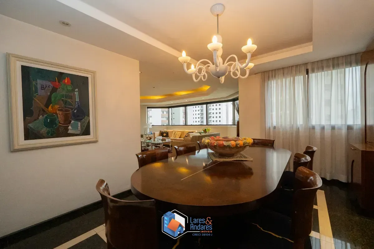 Imagem Apartamento para venda em Campo Belo com 3 quartos, sendo 3 suítes, 277m²