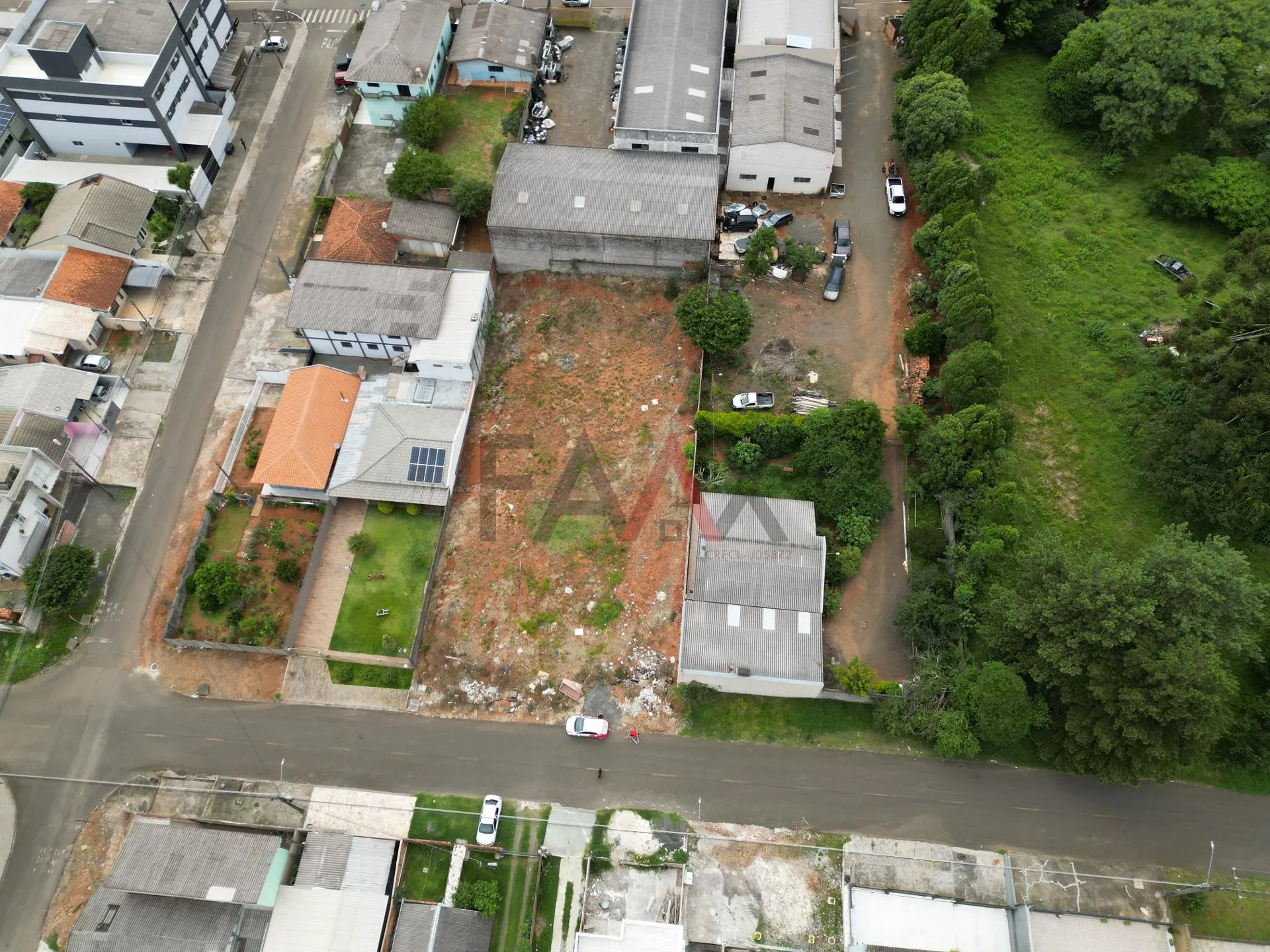 Imagem Terreno à venda com 593m de área no MORRO ALTO, GUARAPUAVA - PR