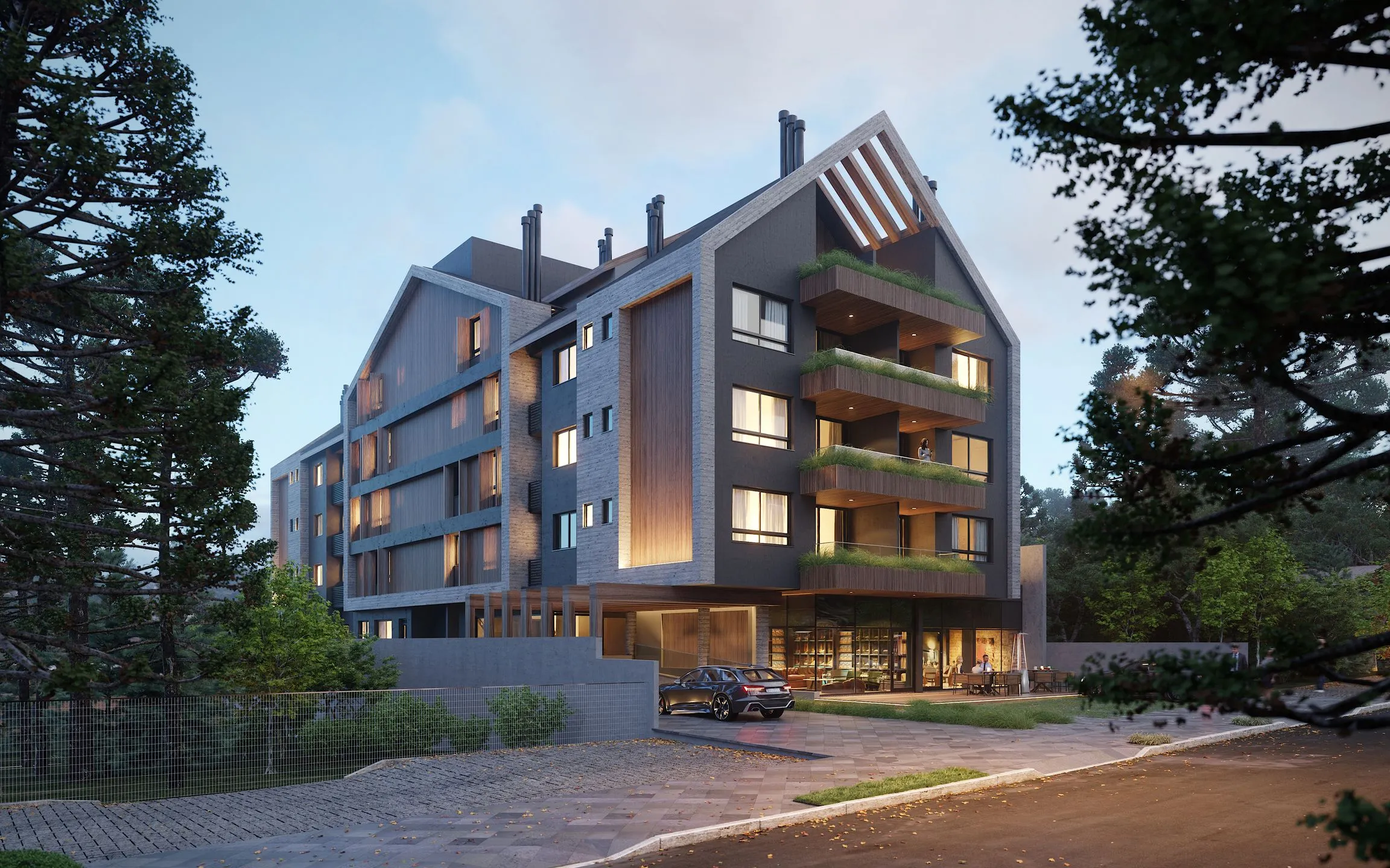 Imagem Apartamento à venda em Canela, Centro , com 2 quartos, 77.96m2