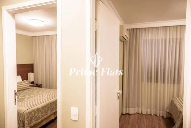 Imagem Flat disponível para venda no Matiz Manhattan Hotel no Jardins, com 43m², 1 dormitório e 1 vaga