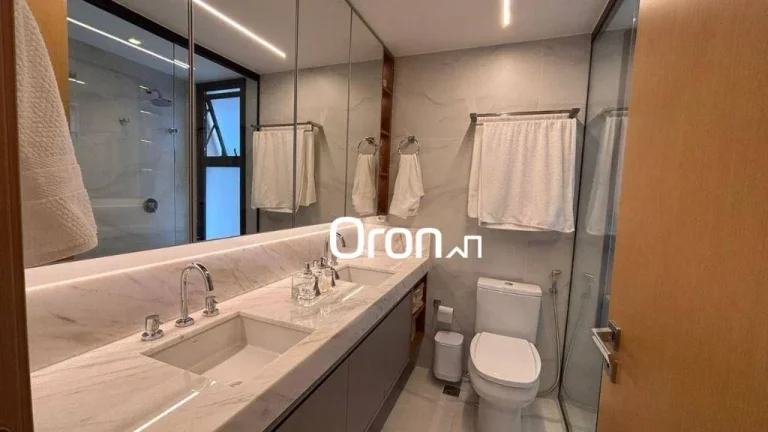 Imagem Apartamento mobiliado com 2 dormitórios à venda, 89 m² por R$ 1.300.000 - Setor Oeste - Goiânia/GO