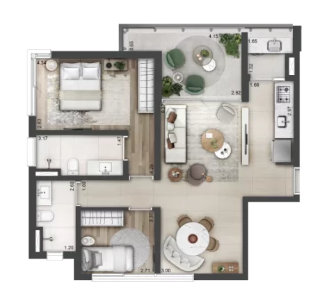 Imagem Apartamento à venda no bairro Sumaré - São Paulo/SP