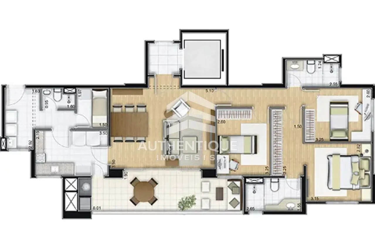 Imagem PAULISTANO MORUMBI - Apartamento à venda em São Paulo/SP