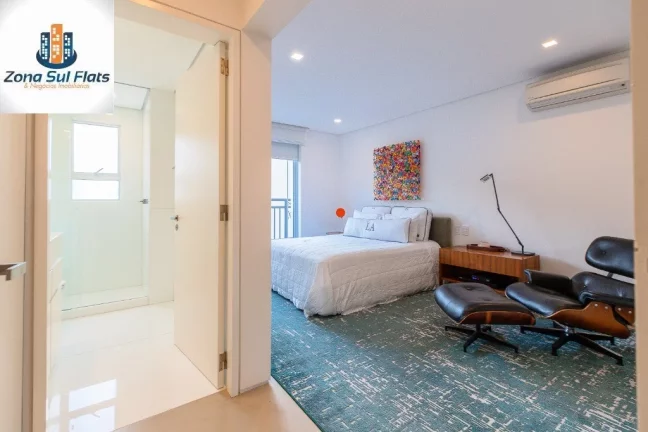 Imagem Apartamento à Venda No Jardim Guedala ao lado do Parque Alfredo Volpi com 3 suítes, varanda integrada e 7 Vagas