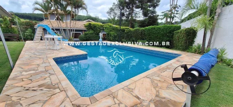 Imagem CHÁCARA 5 DORM 3 SUÍTES PISCINA ÁREA GOURMET VARANDA ESCRITÓRIO