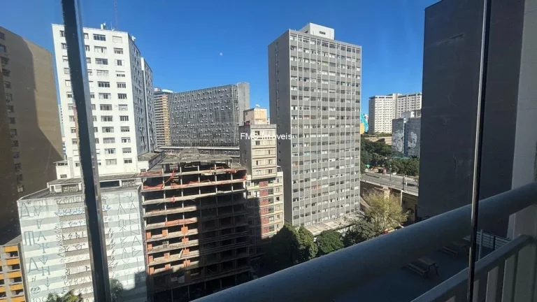 Imagem Apartamento à venda no Centro de São Paulo-SP: 1 quarto, 1 sala, 1 banheiro, 1 vaga de garagem, 46m² de área.