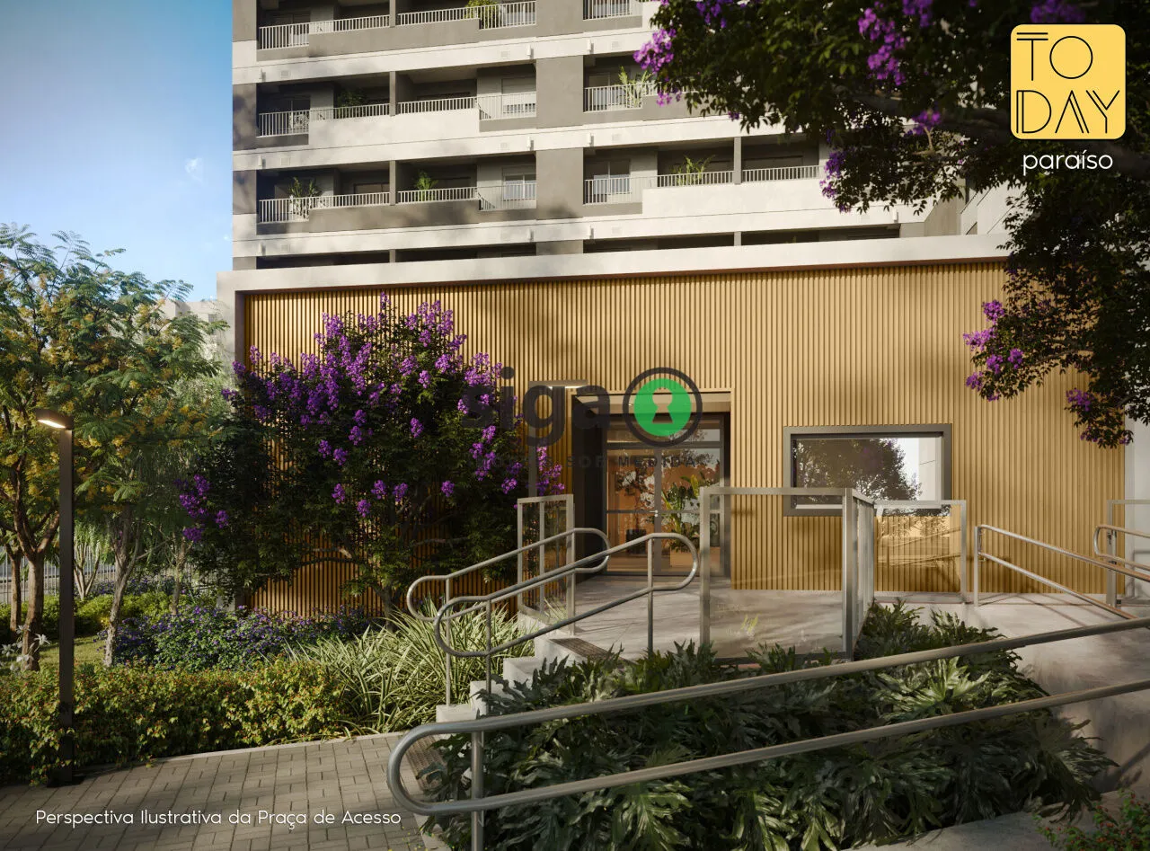 Imagem Apartamento 01 dormitório - Paraíso