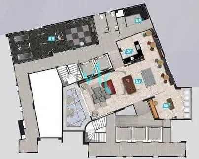 Imagem Studio à venda 1 Quarto 68.28M² Centro Rio de Janeiro - RJ | Send Cooliving - Studios