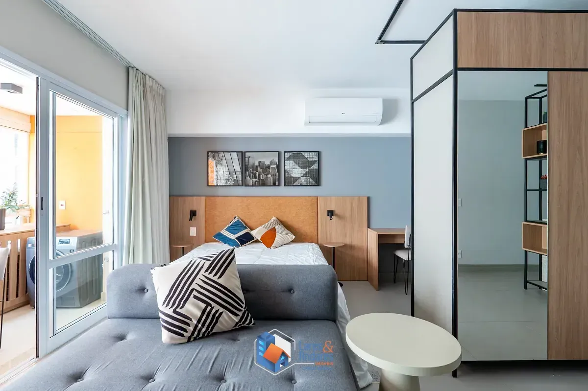 Imagem Studio para venda em Campo Belo com 1 quarto, 45m²