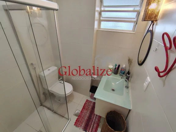 Imagem 01 DORMITÓRIO, R$410.00,00, COZINHA AMERICANA,BOQUEIRÃO, LOCALIZADO À 1 QUADRA DA PRAIA EM SANTOS E COM 01 VAGA DE GARAGEM