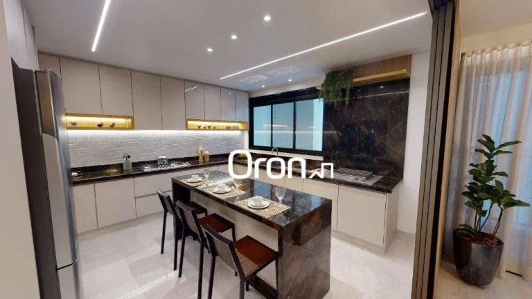 Imagem Apartamento com 3 dormitórios à venda, 217 m² por R$ 1.990.000,00 - Setor Marista - Goiânia/GO