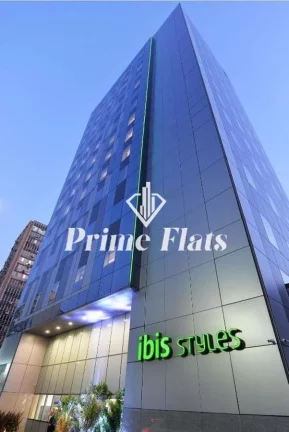 Imagem Flat disponível para venda no Ibis Styles São Paulo Centro, com 18m², 1 dormitório e 1 vaga