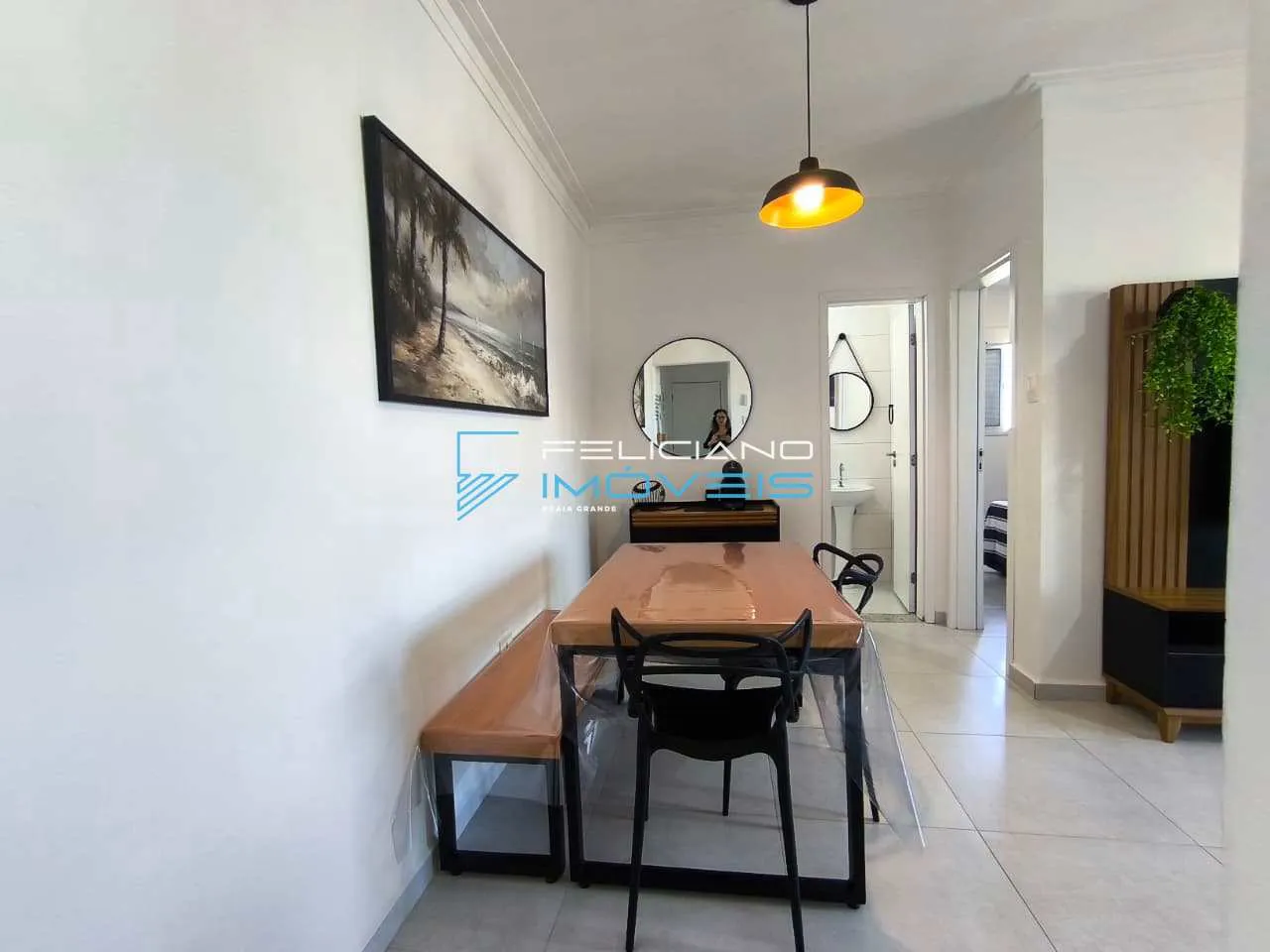 Imagem Apartamento com 1 quarto, Aviação, Praia Grande - R$ 549 mil, Cod: 7520