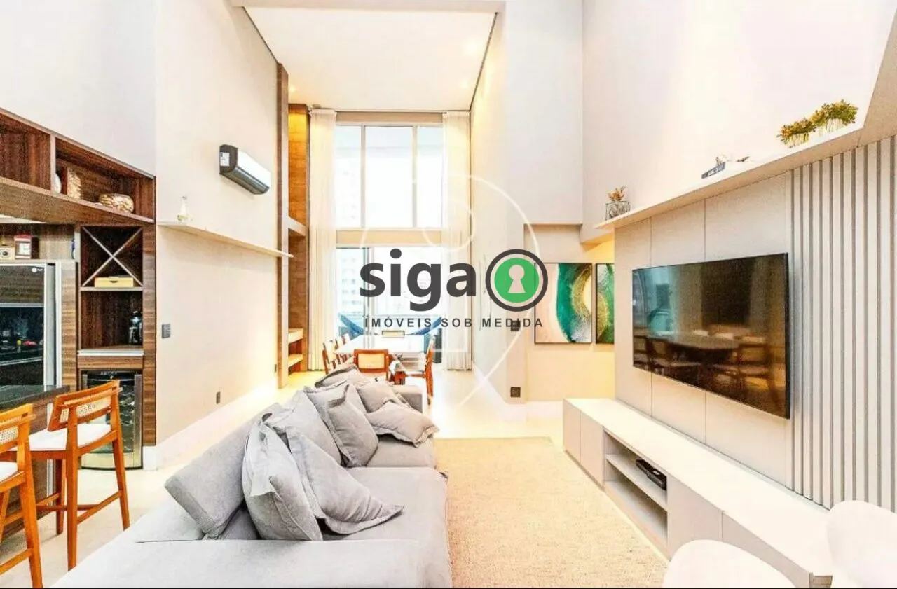 Imagem APARTAMENTO Á VENDA NO BROOKLIN COM 3 QUARTOS PÉ DIREITO DUPLO 2 VAGAS LAZER COMPLETO!