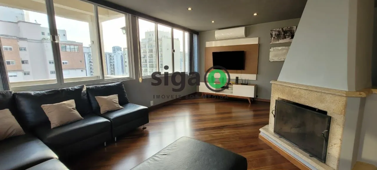 Imagem Cobertura Duplex à Venda no Brooklin, 128m² - 2 Dormitórios - 1 Suíte - Semi Mobiliada