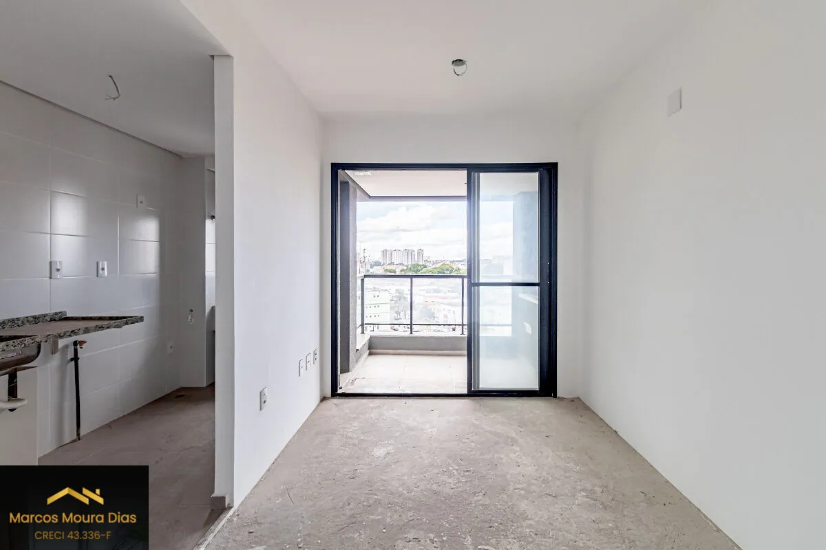Imagem Apartamento Novo com Varanda Gourmet no Centro de Osasco com 2 Suítes, 2 Vagas e Depósito, Vista Livre. Edifício com Lazer