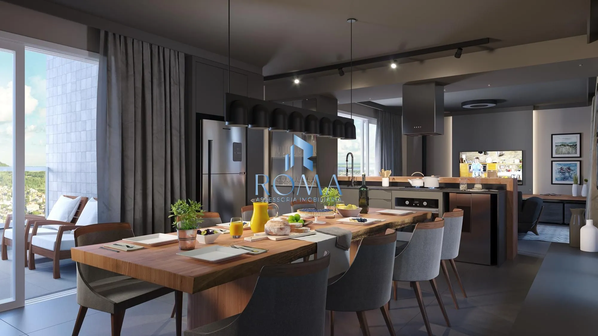 Imagem Omni Sky Santa Maria | 3 Suítes, Vista 360° e Infraestrutura Completa