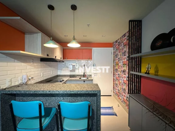 Imagem Flat com 1 dormitório à venda, 39 m² por R$ 519.000,00 - Jardim Goiás - Goiânia/GO