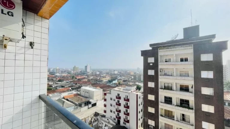 Imagem Apartamento com Vista Lateral para o Mar em Praia Grande – Bairro Ocian