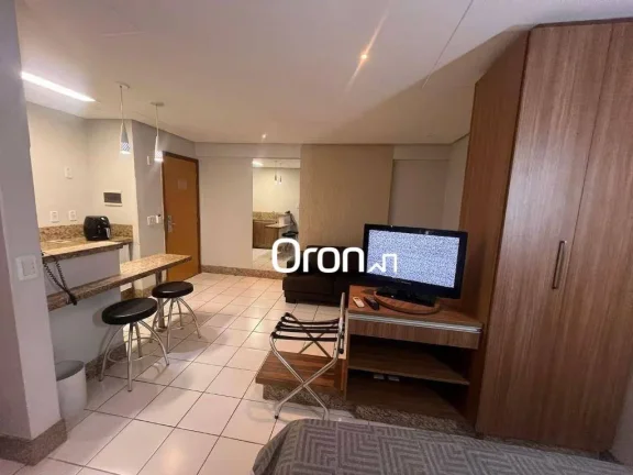 Imagem Flat mobiliado com 1 dormitório à venda, 36 m² por R$ 289.900 - Setor Oeste - Goiânia/GO