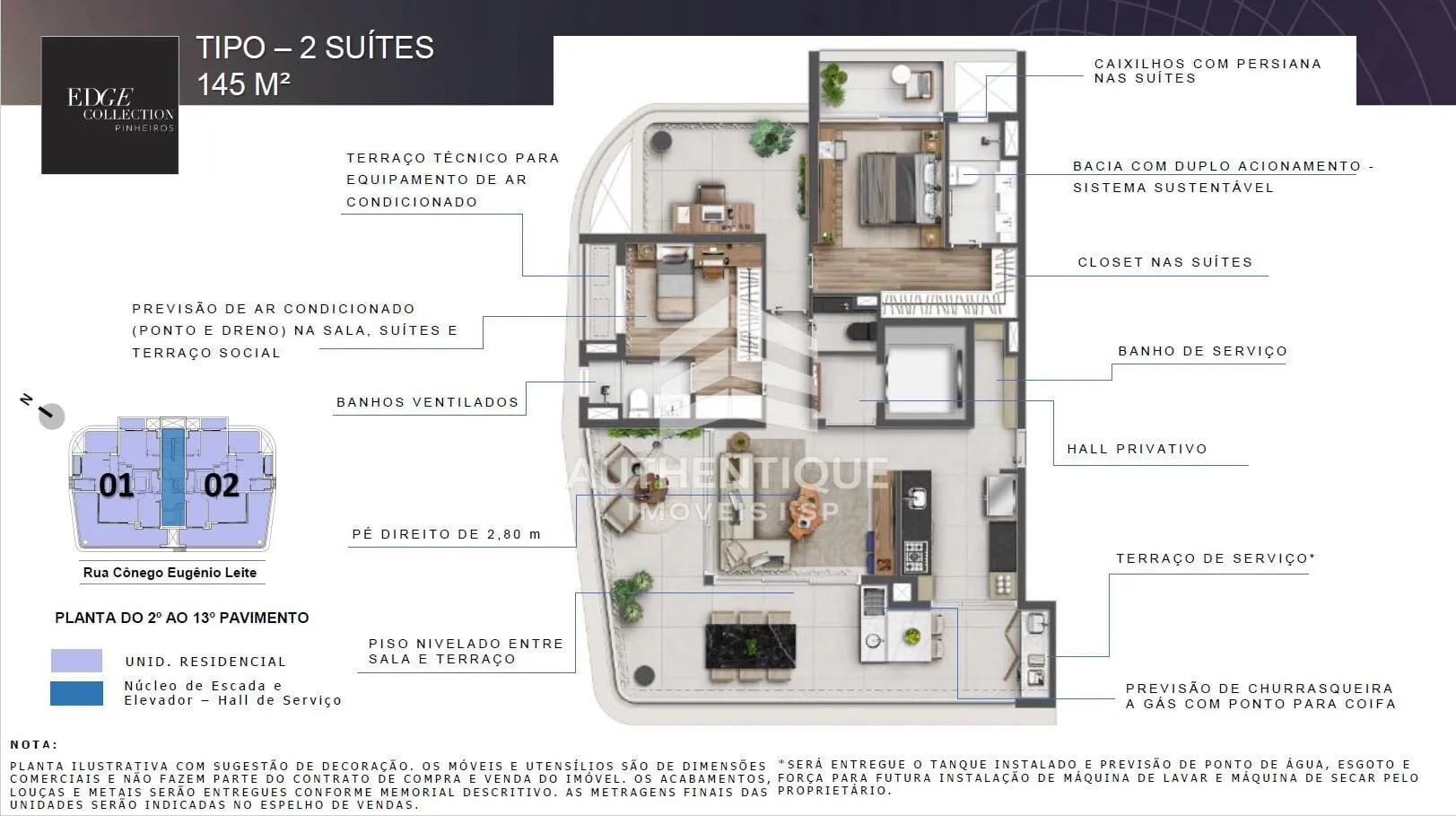 Imagem Edge Collection Pinheiros - Apartamento à venda no bairro Pinheiros - São Paulo/SP, Zona Oeste