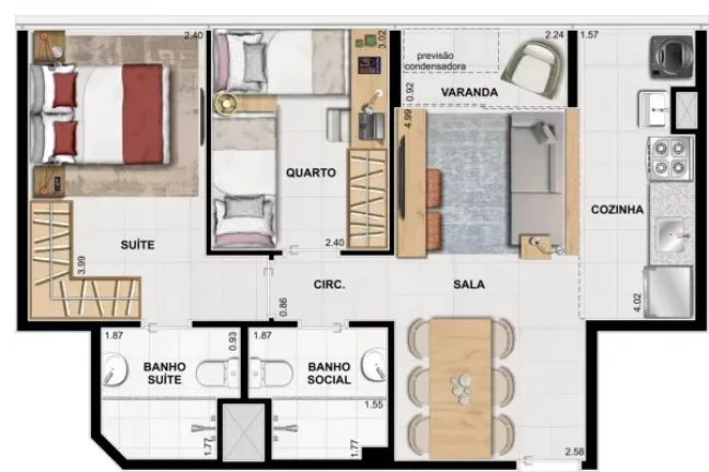 Imagem APARTAMENTO RESIDENCIAL em Rio de Janeiro - RJ, Barra da Tijuca