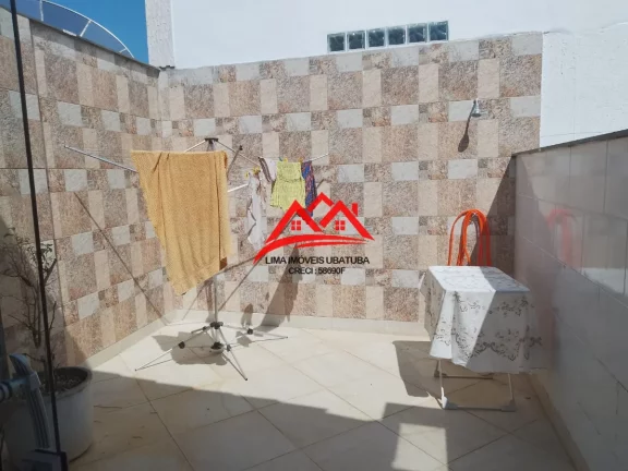Imagem Casa na praia do Perequê Açu, Ubatuba, com 2 suítes