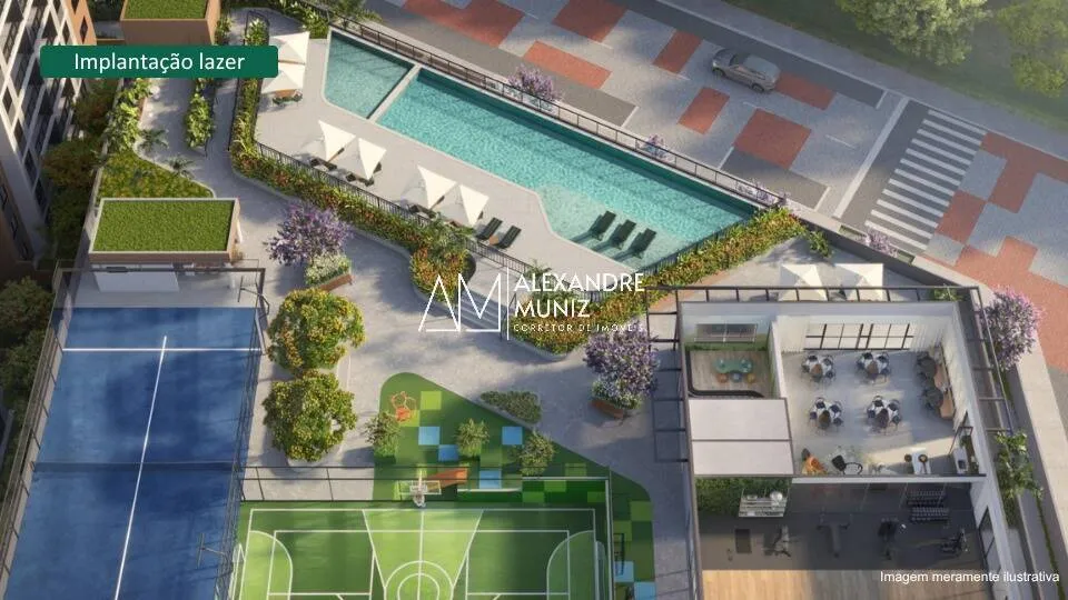 Imagem Inc. Green Cambeba - Apartamentos à venda no Cambeba. Diagonal Inc.