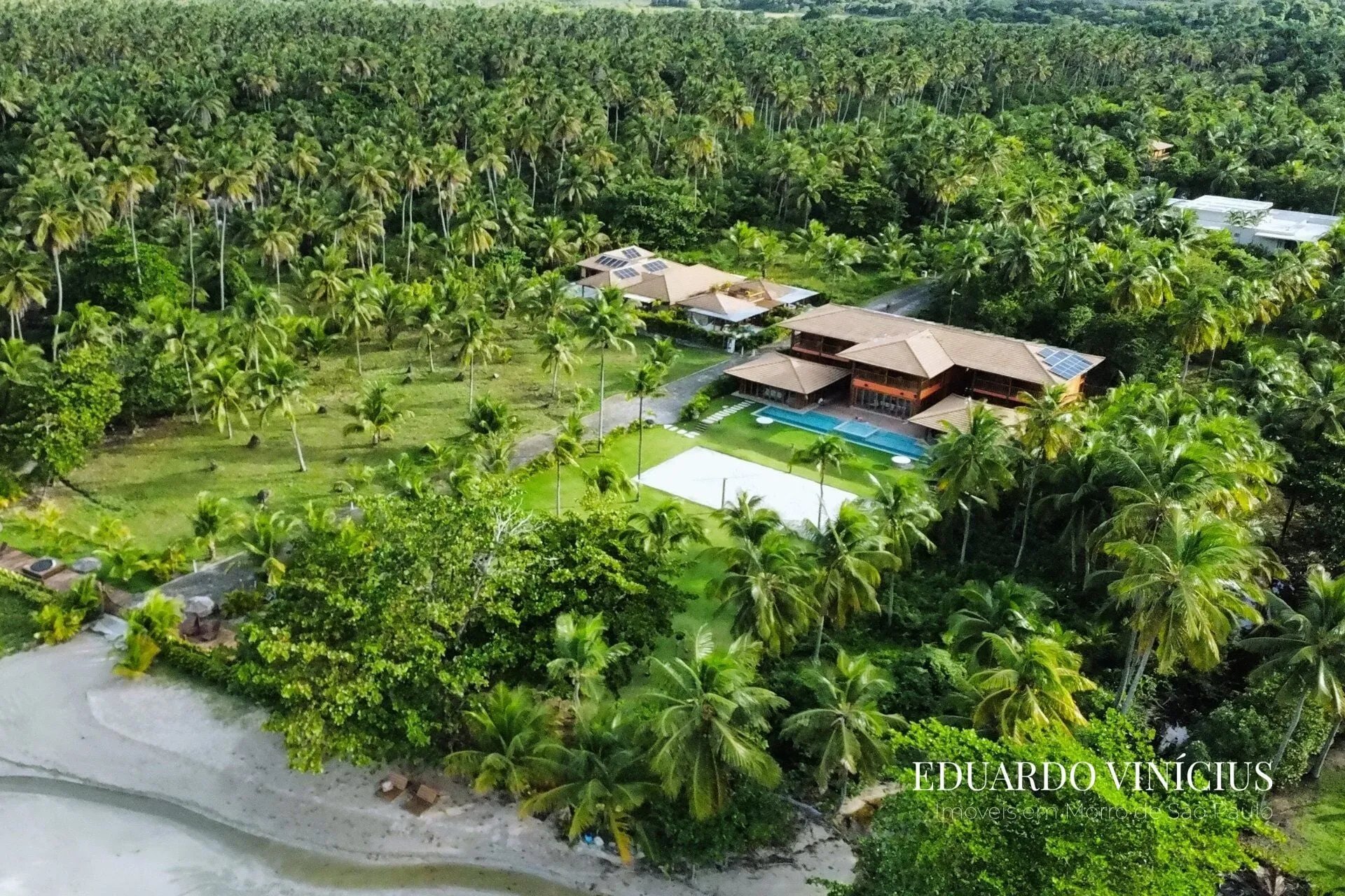 Imagem Dolce Vita Praia - Casa Luxuosa com 5 Suítes e 600m² À Venda na Quarta Praia do Morro de São Paulo