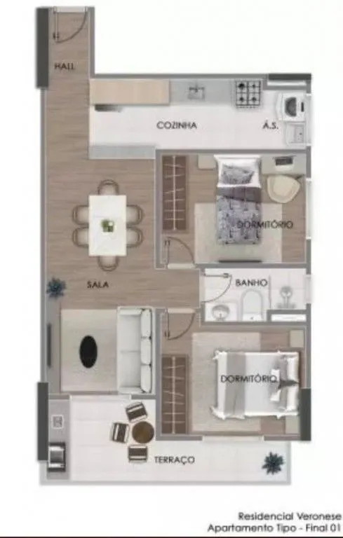 Foto do imóvel Apartamento à Venda em Aviação, Praia Grande - SP em Aviação, Praia Grande - SP