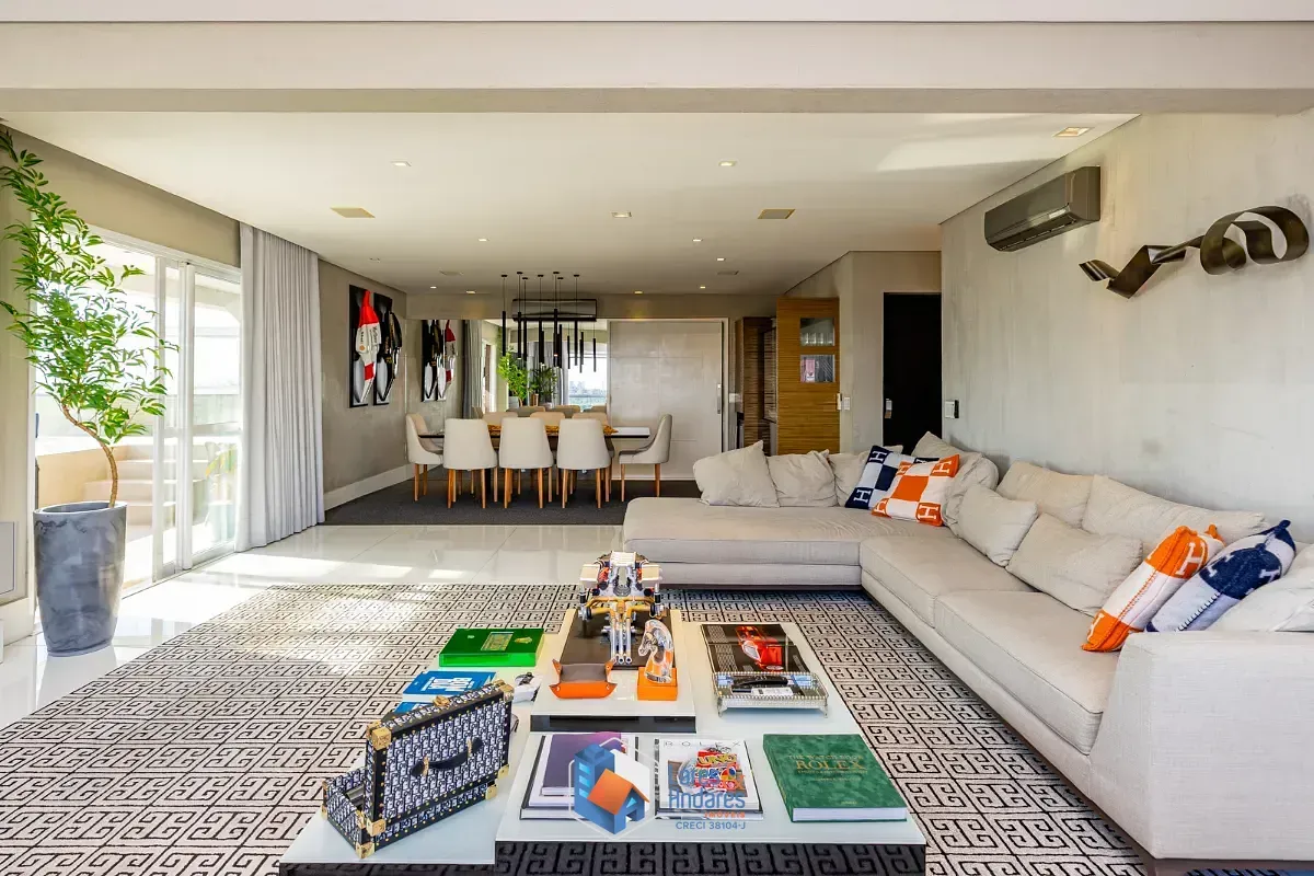 Imagem Cobertura para venda em Campo Belo com 4 quartos, sendo 3 suítes, 386m²