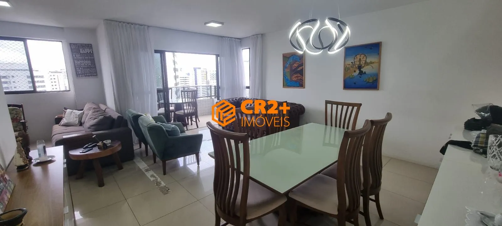 Imagem Vendo apartamento MOBILIADO lindo com 3 quartos em Setúbal/ Boa Viagem