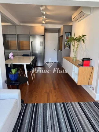 Imagem Flat disponível para venda no Condomínio Cosmopolitan High Garden com 58m², 1 dormitório e 1 vaga