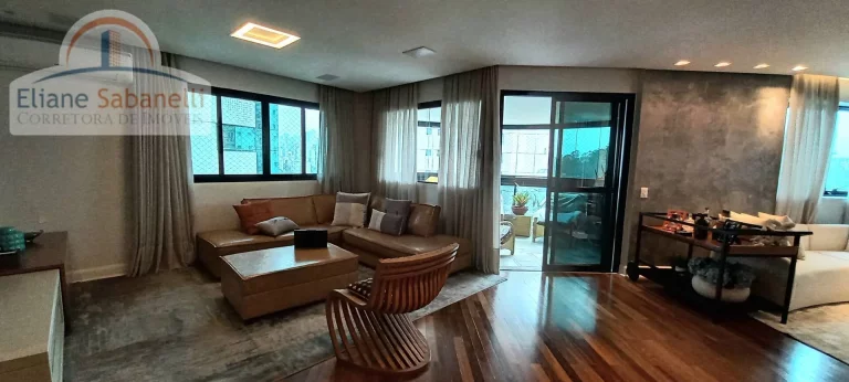 Imagem Apartamento à venda 4 suítes, 288m, 3 vagas andar alto lazer no Panamby