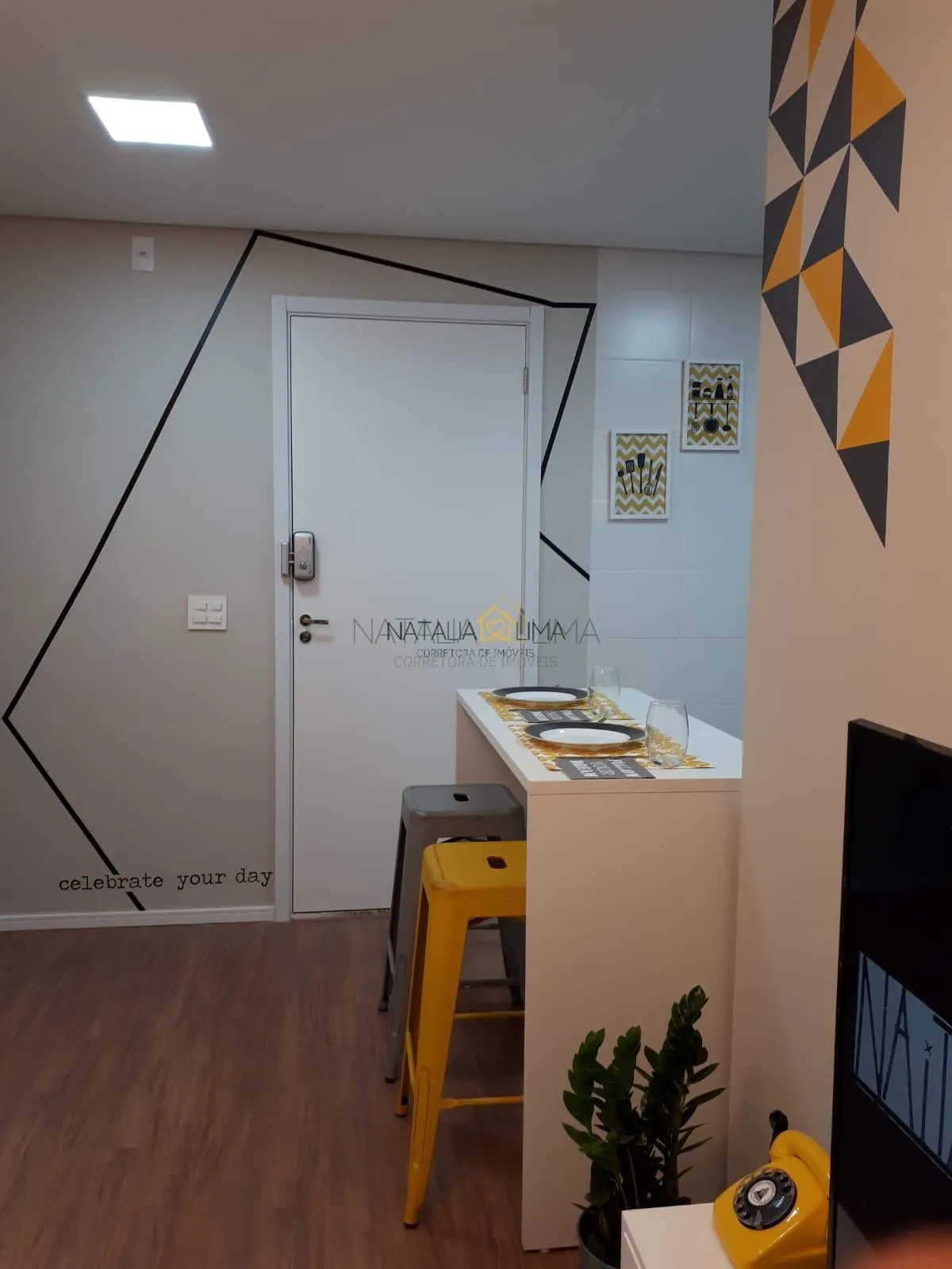 Imagem Lindo Apartamento no Campo Limpo com 1 Quarto e 1 vaga à Venda, 35 m² por R$ 212.000