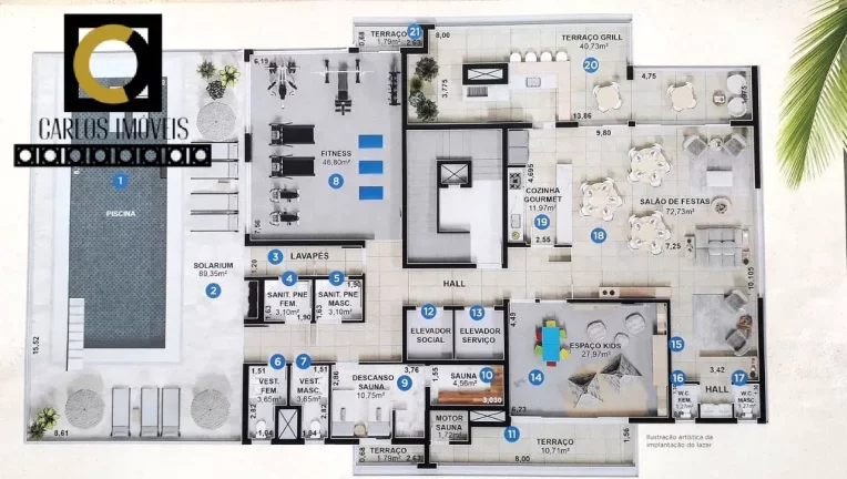 Imagem Apartamento na Pompéia Residencial Oceani em construção entrega em junho 24