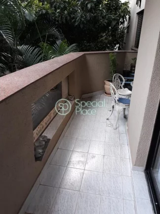 Imagem Ótimo apartamento com 130m², amplo living com varanda, sala de jantar, lavabo, 03 dormitórios - s...