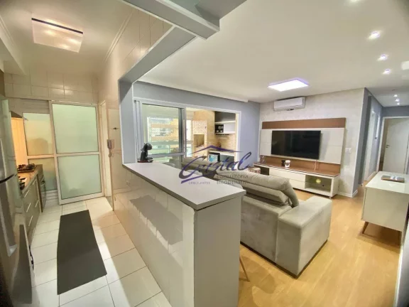 Imagem Apartamento à venda, 77 m² por R$ 790.000,00 - Ponta da Praia - Santos/SP