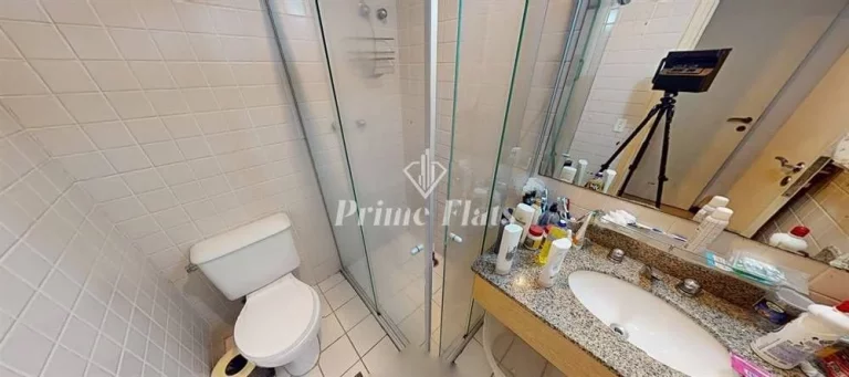 Imagem Flat disponível para venda no Aparthotel Adagio Sao Paulo Moema, com 55m², 2 dormitórios e 1 vaga