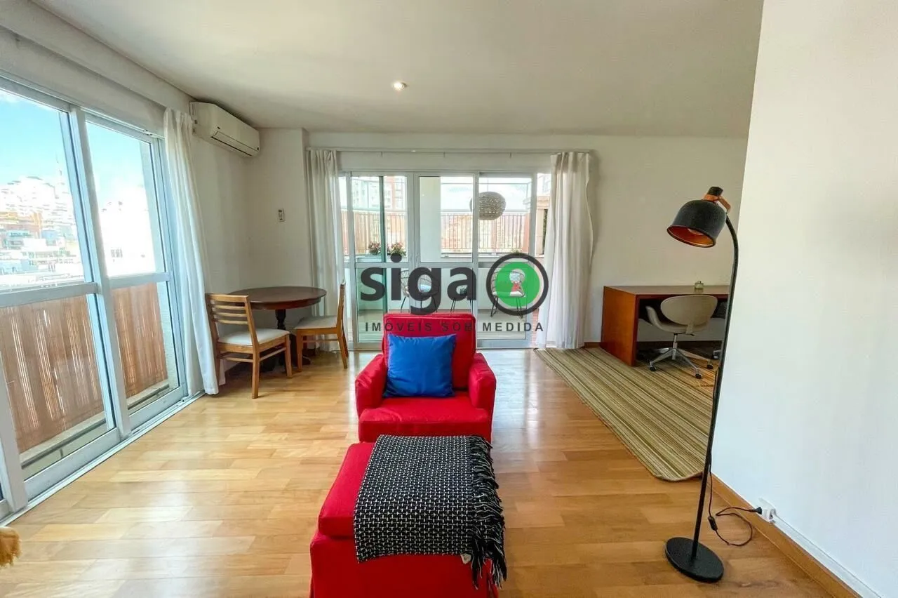 Imagem Cobertura Duplex mobiliada e com Jacuzzi disponível para locação a poucas quadras da Av. Paulista