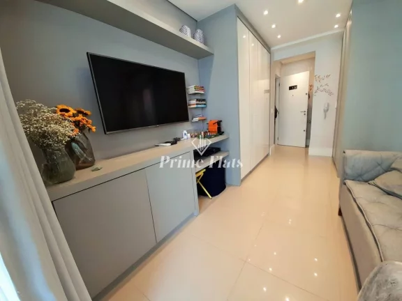 Imagem Flat disponível para locação no Condomínio Affinity Vila Olímpia com 42m² 1 dormitório e 1 vaga de garagem