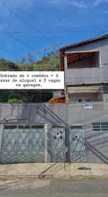 Foto do imóvel Sobrado de 4 cômodos + 3 casas à venda por R$ 530.000 - Parque Mikail - Guarulhos/SP