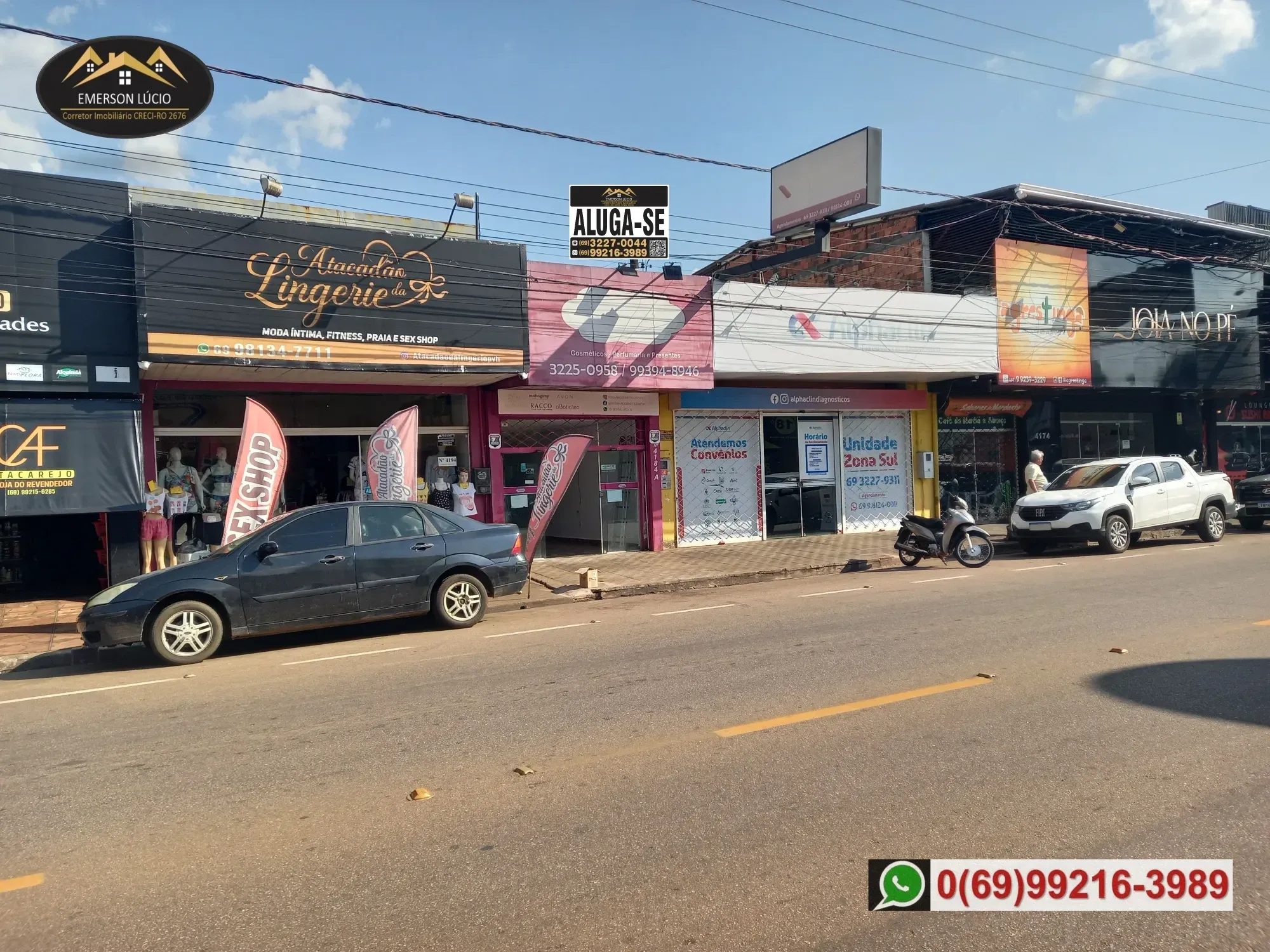 Imagem Imóvel Comercial para Alugar, 120 m² em Conceição - Porto Velho