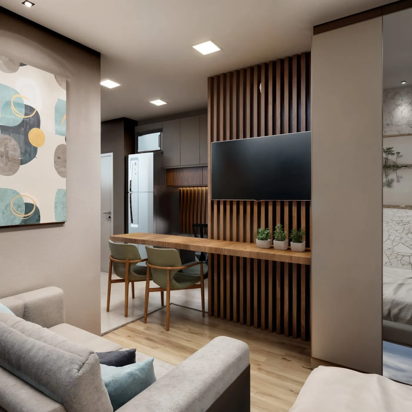 Imagem Loft para Venda em Curitiba, Boqueirão, 1 dormitório, 1 banheiro